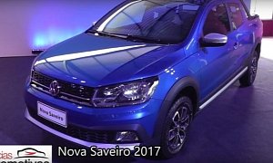 2017 Volkswagen Saveiro Revealed in Brazil with a New Interior and Fresh Look