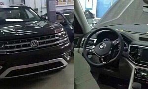 2017 Volkswagen Teramont Three-Row SUV Spied Without Camouflage