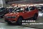 2017 Volkswagen Tiguan XL Snapped by the Carparazzi in China