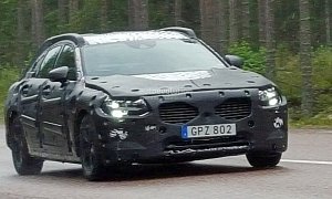 2017 Volvo S90 Spied as Swedish Carmaker Works to Make It More Luxurious than XC90