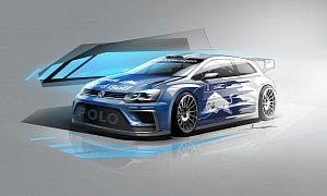 2017 VW Polo R WRC Revealed in the Form of a Design Sketch