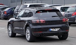 2018/2019 Porsche Macan Facelift Spied, Prototype Suggests Full-Width Taillights