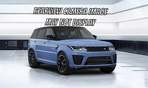 2018 – 2022 Range Rover Sport Recalled Over Water Ingress Into Rearview Camera