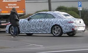 2018 A238 Mercedes E-Class Cabriolet Stars in New Spy Video