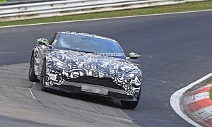 2018 Aston Martin Vantage Hits Nurburgring, Prototype Sounds like a WWII Bomber