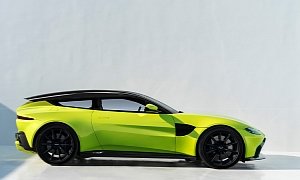 2018 Aston Martin Vantage Shooting Brake Rendering Makes Everything Boring