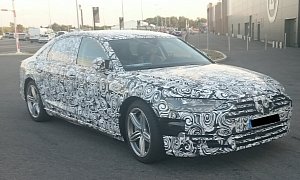 2018 Audi A8 Spied in Detail, Shows New Grille and Headlights