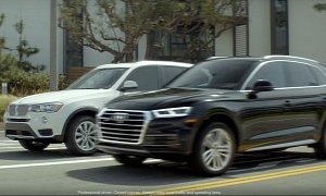 2018 Audi Q5 Thinks It's Much Better than the BMW X3 in Latest Commercials