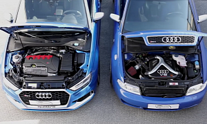 2018 Audi RS3 Meets RS4 B5 Avant: 5-Cylinder vs. The BiTurbo V6