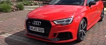 2018 Audi RS3 Sedan Sound Check and Acceleration Test