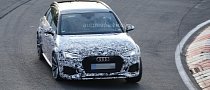 2018 Audi RS4 Avant at the Nurburgring, Complete with Sound