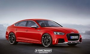 2018 Audi RS5 Sportback Rendered, Will Be Available in America