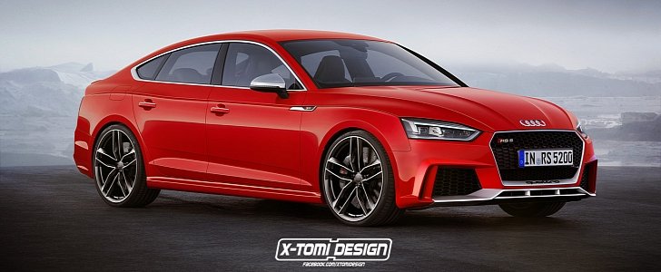 2018 Audi RS5 Sportback Rendered, Will See the Light of Production