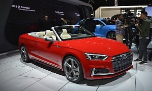 2018 Audi S5 Cabriolet Has One of the Best Interiors in Detroit