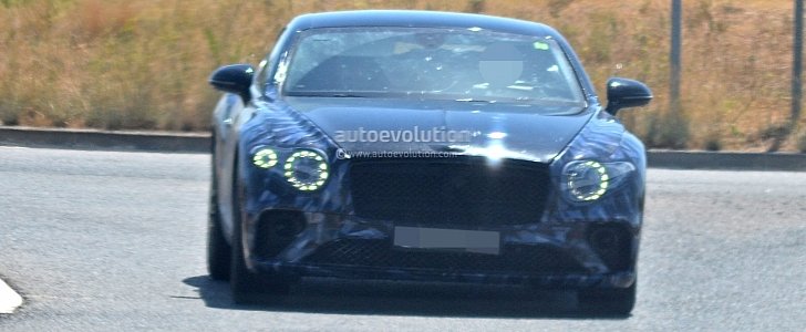 2018 Bentley Continental GT spied