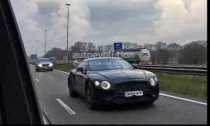 2018 Bentley Continental GT Spied, Features EXP 10 Speed 6 Design Cues