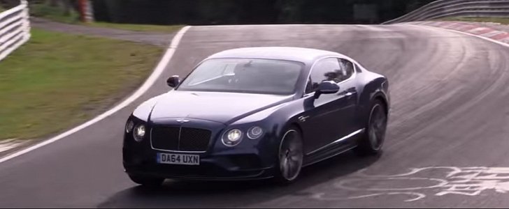 2018 Bentley Continental GT Spied Lapping Nurburgring