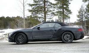 2018 Bentley Continental GTC Spied In Sweden Alongside Coupe Model