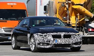 2018 BMW 4 Series Coupe Facelift (LCI) Shows Its All-LED Lights in Munich