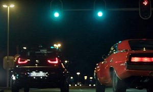 2018 BMW i3s Races Classic Dodge Charger in First Commercials