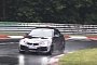 2018 BMW M2 CS Prototype Can Barely Keep It Together on Wet Nurburgring