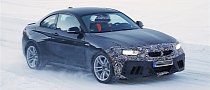 2018 BMW M2 CS Spotted Winter Testing With M3 Engine