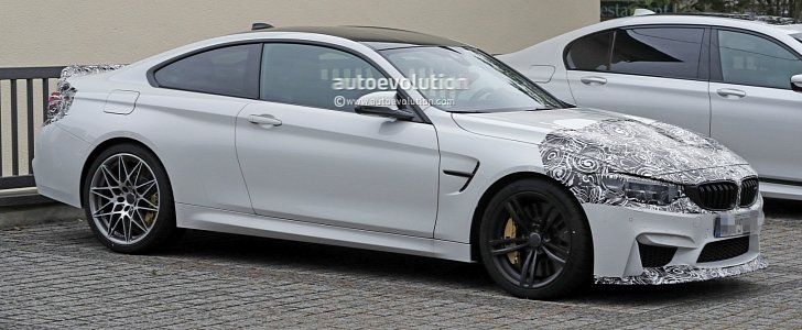 2018 BMW M4 Facelift CS Special Edition spied