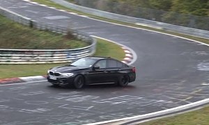 2018 BMW M5 Drifting on Nurburgring Is a Match Made in Heaven