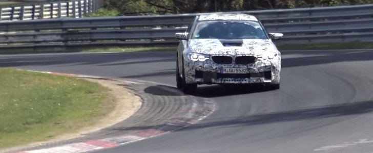 2018 BMW M5 F90 Nurburgring Testing