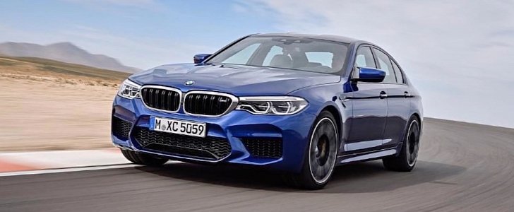 2018 BMW M5 (F90) leaked official photo