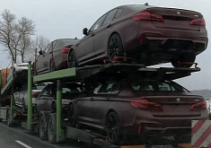 2018 BMW M5 First Edition Fleet En Route to Showrooms Is a Sight For Sore Eyes