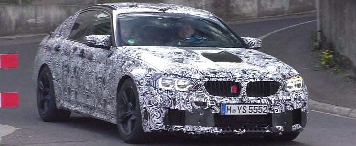 2018 BMW M5 spied