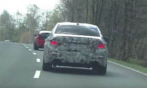 2018 BMW M5 Gets Chased in German Traffic, Unveiling Imminent