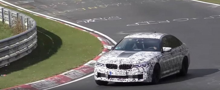 2018 BMW M5 Absolutely Flies on Nurburgring