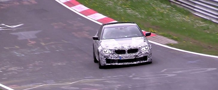 BMW M5 on the Ring