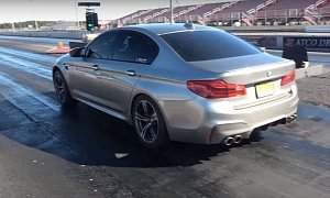 2018 BMW M5 Sets 1/4-Mile US Record with Explosive 10.5s Pass