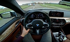 2018 BMW M550d xDrive (G30) Is a Fast Quad-Turbo Diesel in POV Test Drive