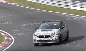2018 BMW X2 Flies on Nurburgring, Prototype Tries Not to Understeer