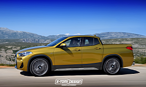 2018 BMW X2 Renderings Galore: Pickup Truck, Base Spec, X2 M, Cabriolet
