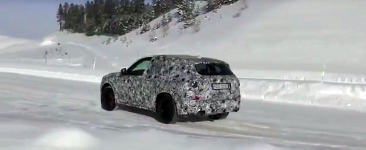 2018 BMW X3 winter testing
