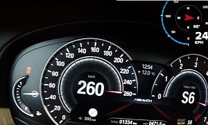 2018 BMW X3 M40i Acceleration Test Goes to 260 KM/H on Autobahn