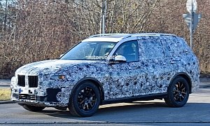 2018 BMW X7 Looks Gigantic But Production-Ready in Latest Spyshots