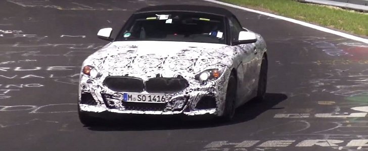 2018 BMW Z4 Prototype on Nurburgring