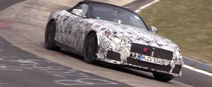 2018 BMW Z5 Spy Video Shows First Nurburgring Testing Sessions