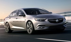 2018 Buick Regal Rendered, Wagon Body Style Could Also Make the Cut