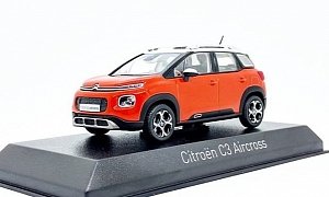 2018 Citroen C3 Aircross Leaked As A Scale Model