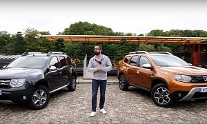 2018 Dacia Duster Faces Its Predecessor in First Review