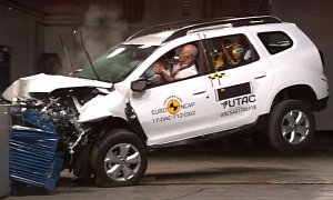 2018 Dacia Duster Gets 3-Star Euro NCAP Rating, Whiplash Protection Is Marginal
