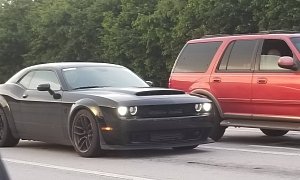 2018 Dodge Challenger Demon Causes a Stir in Traffic