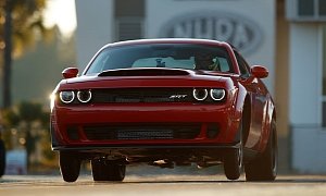 2018 Dodge Challenger SRT Demon Gets Official Pricing, It's a Pretty Good Steal